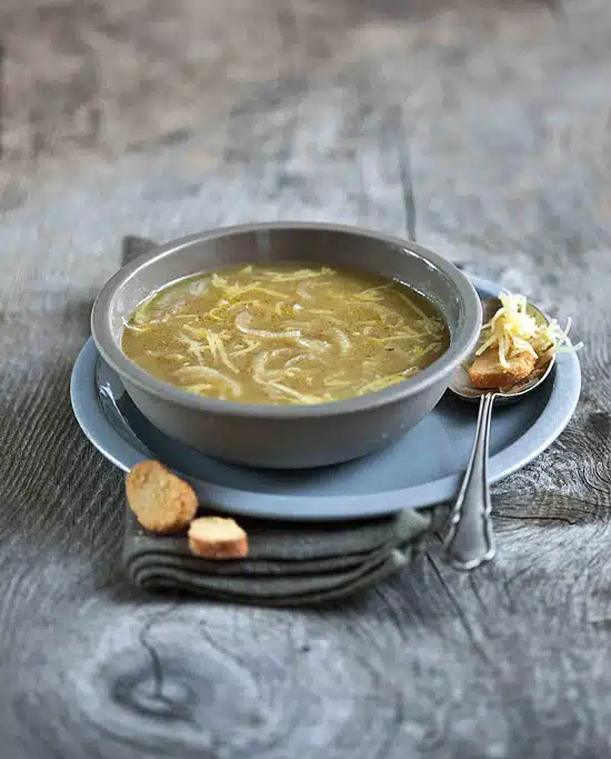 Soupe à l'oignon - Recettes Thermomix