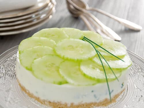 Cheesecake Concombre Citron Recettes Les Fruits Et Legumes Frais Interfel
