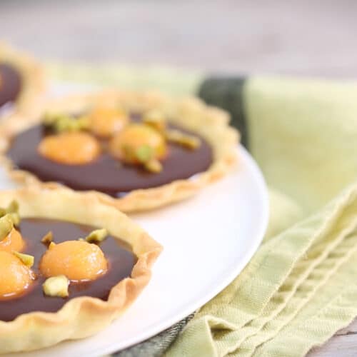 Tartelettes Au Melon Confit Gingembre Et Chocolat Recettes Les Fruits Et Legumes Frais Interfel