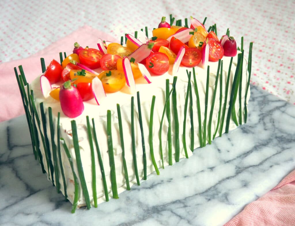 Sandwich cake printanier