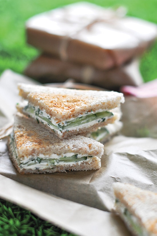 Prescription de sandwich au concombre – SHK