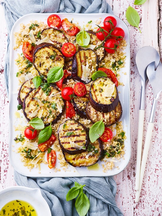 Aubergine grillées