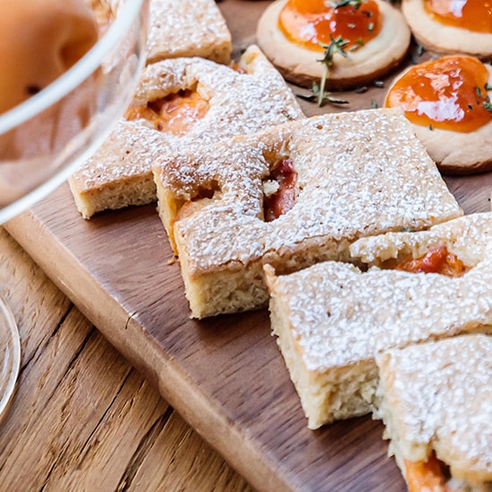 Cake Aux Amandes Abricots Et Citron Recettes Les Fruits Et Legumes Frais Interfel