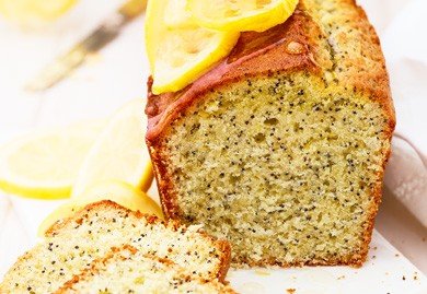 Cake citron-pavot