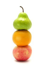 Fruits en équilibre