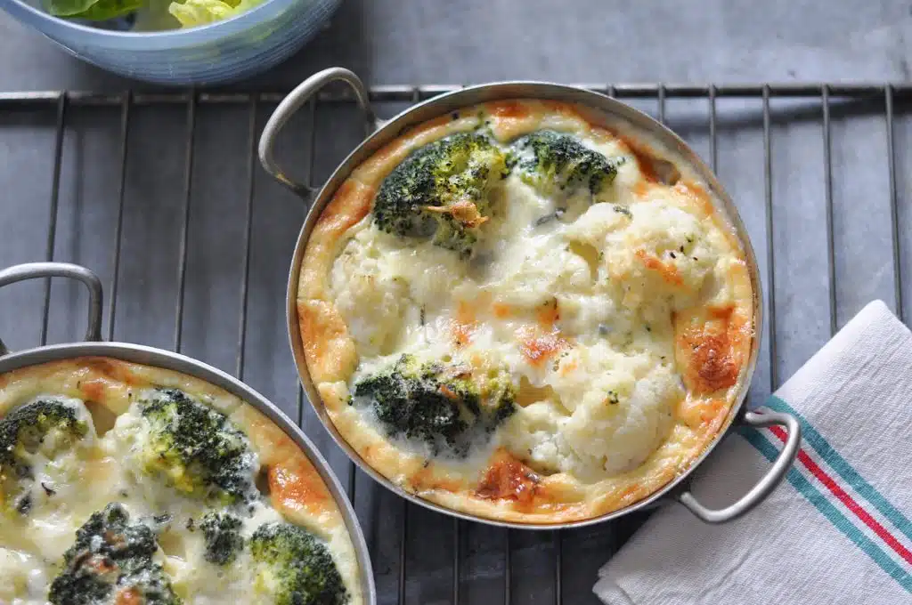 Gratin de légumes au bleu