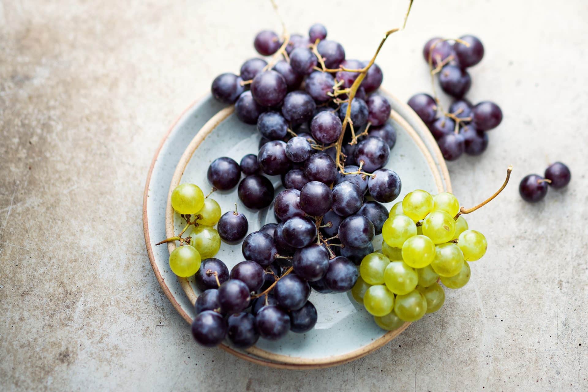 Déclinaison esthétique de raisin