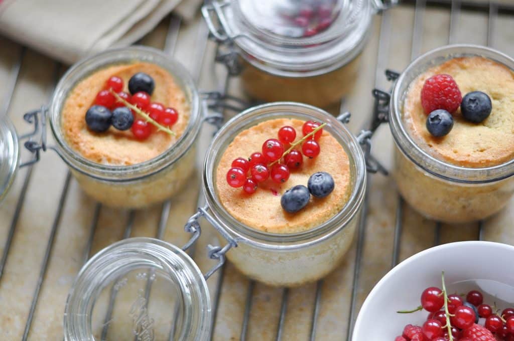 Gâteau aux fruits rouges « à emporter »