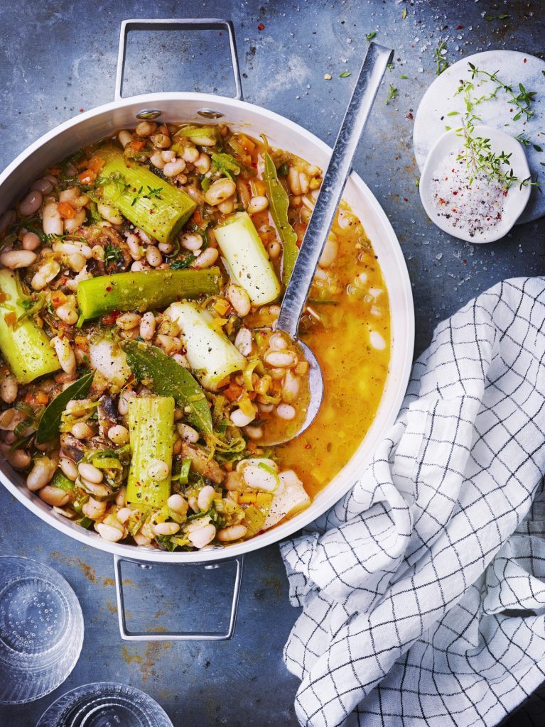 Cassoulet aux poireaux