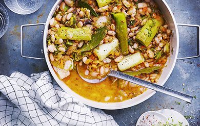 Cassoulet aux poireaux