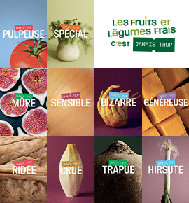 Les fruits et légumes frais au Salon de l'agriculture