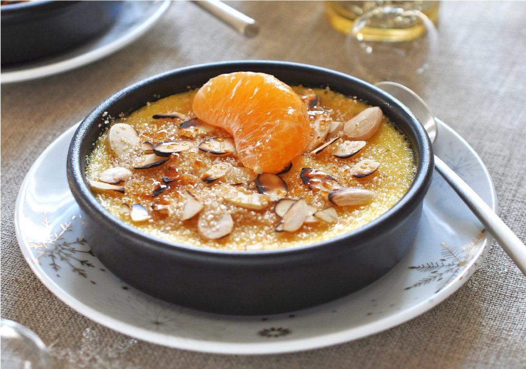  Crème brûlée aux clémentines