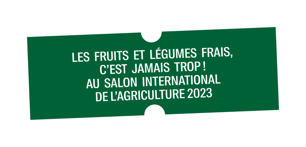 Les fruits et légumes frais, c'est jamais trop - Interfel