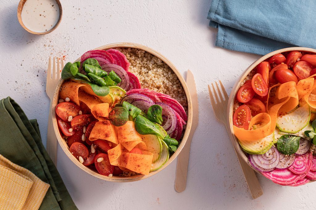 Pokébowl coloré à la pastèque l Recette végétalienne