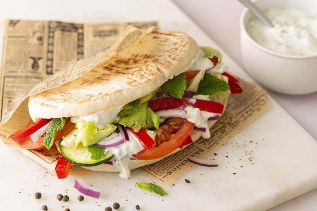 Kebab végétarien