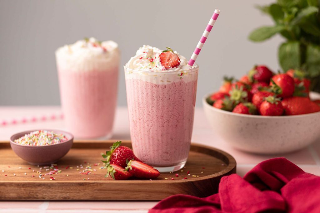 Milkshake fraise