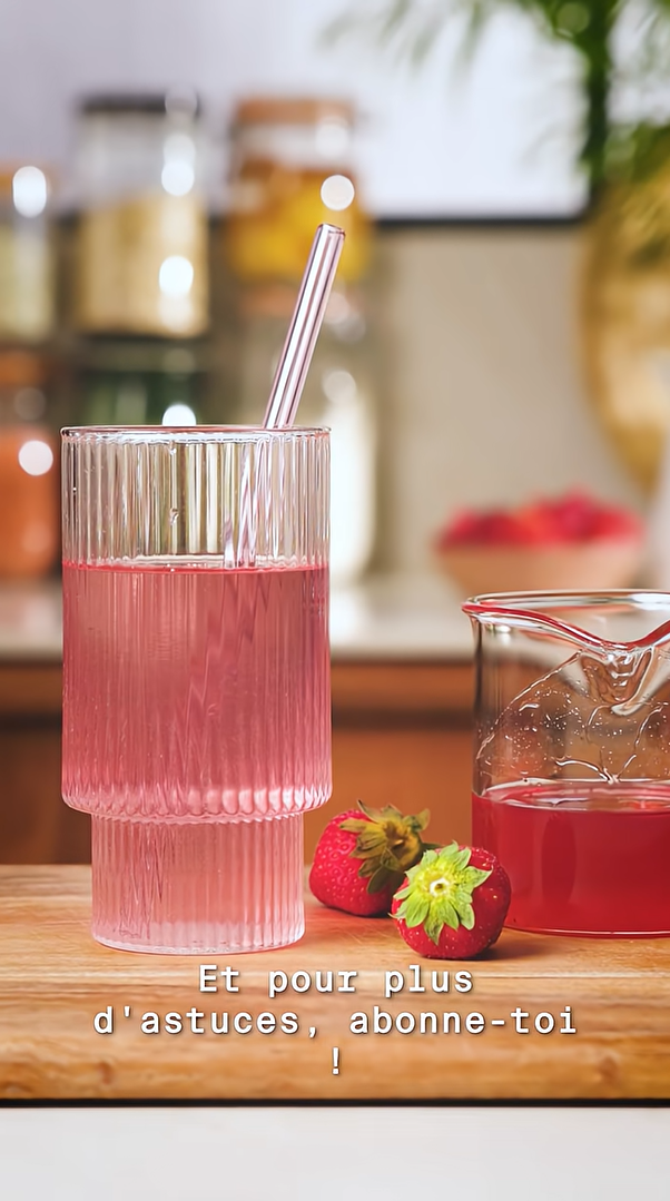 Food Hack : comment faire un sirop de fraise maison ?