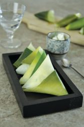 Samoussa de poireau-ricotta-ciboulette