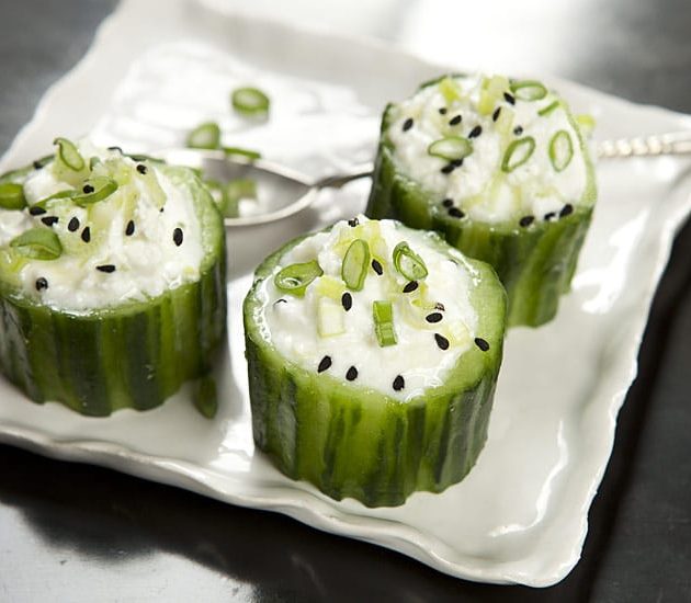 Concombre farci façon «canuts»