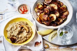 Caviar d’aubergine au piment d’Espelette
