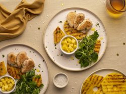 Cailles à l’ananas