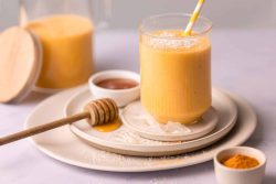 Milkshake mangue coco