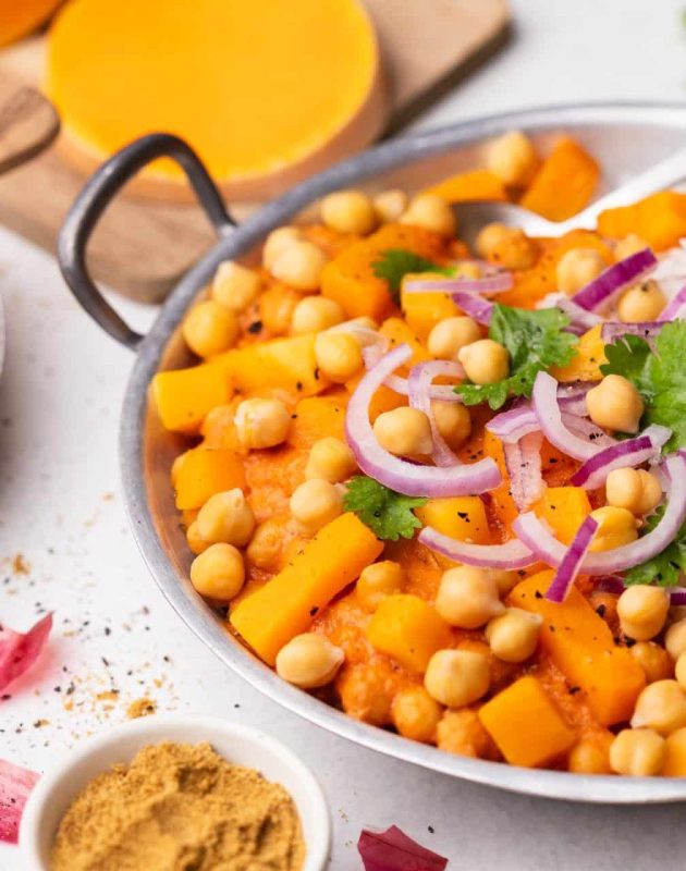 curry butternut pois chiches